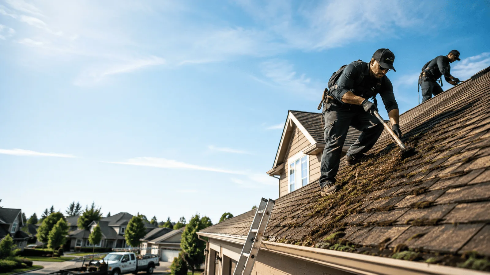 Roof Moss Removal in Kechi, KS near me